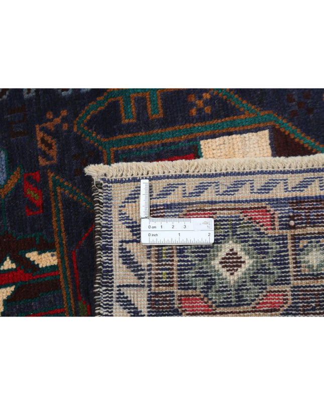 Baluch 2' 9" X 4' 5" Hand Knotted Wool Rug 2' 9" X 4' 5" (84 X 135) / Red / Wool