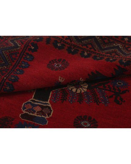 Baluch 2' 10" X 4' 8" Hand Knotted Wool Rug 2' 10" X 4' 8" (86 X 142) / Red / Wool