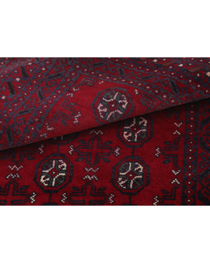 Baluch 3' 0" X 4' 9" Hand Knotted Wool Rug 3' 0" X 4' 9" (91 X 145) / Red / Wool