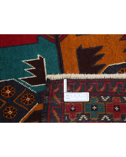 Baluch 2' 11" X 4' 8" Hand Knotted Wool Rug 2' 11" X 4' 8" (89 X 142) / Red / Wool