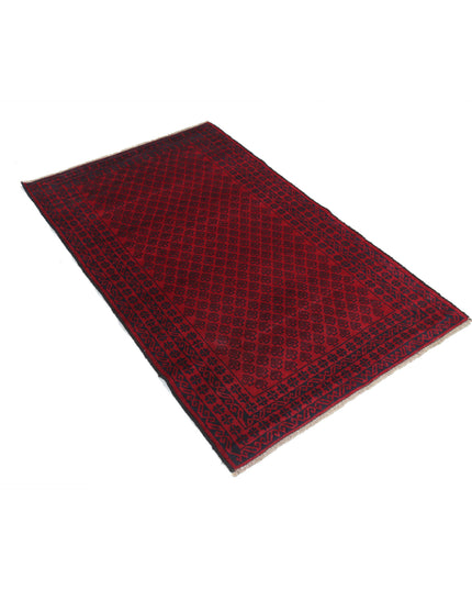Baluch 3' 0" X 4' 10" Hand Knotted Wool Rug 3' 0" X 4' 10" (91 X 147) / Red / Wool