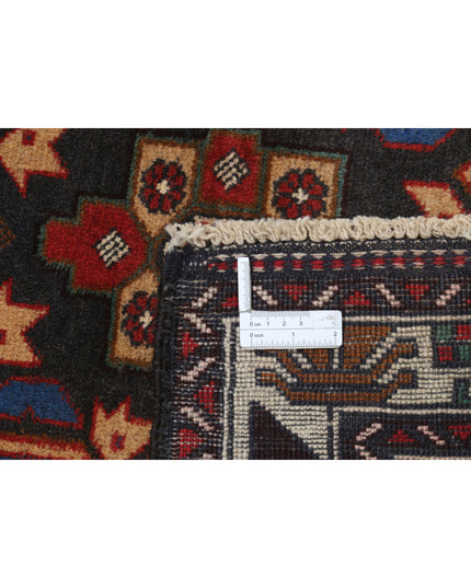 Baluch 3' 0" X 4' 9" Hand Knotted Wool Rug 3' 0" X 4' 9" (91 X 145) / Red / Wool