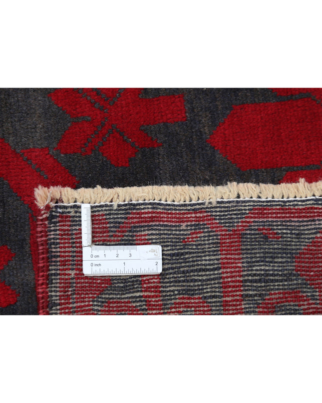 Baluch 2' 9" X 4' 7" Hand Knotted Wool Rug 2' 9" X 4' 7" (84 X 140) / Red / Wool