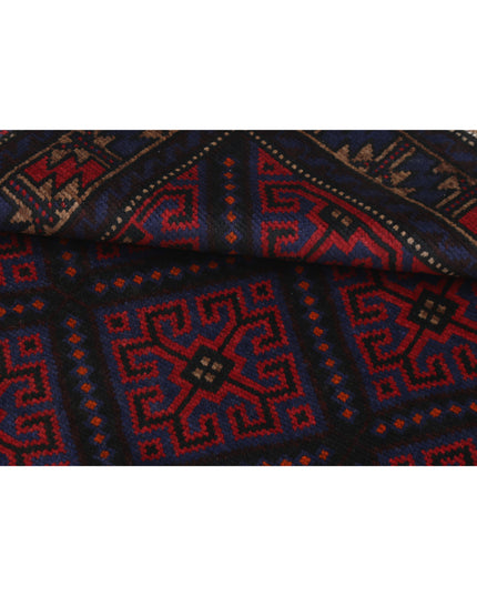 Baluch 2' 10" X 4' 7" Hand Knotted Wool Rug 2' 10" X 4' 7" (86 X 140) / Red / Wool