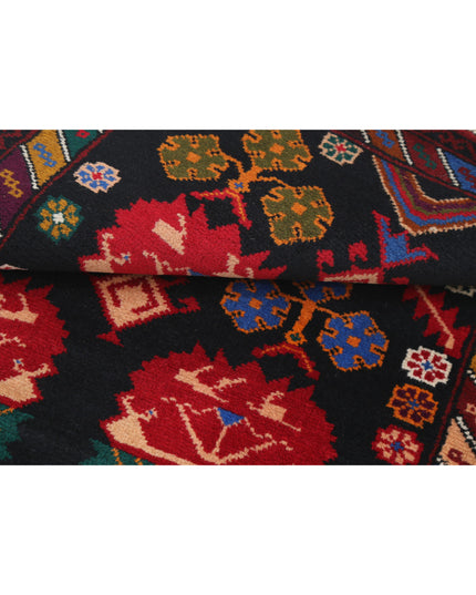 Baluch 2' 11" X 4' 5" Hand Knotted Wool Rug 2' 11" X 4' 5" (89 X 135) / Red / Wool