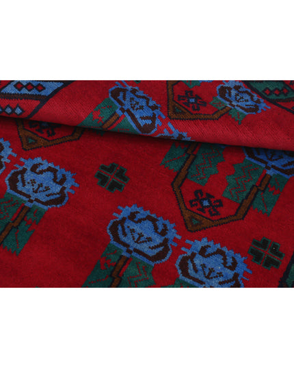 Baluch 2' 11" X 4' 5" Hand Knotted Wool Rug 2' 11" X 4' 5" (89 X 135) / Red / Wool