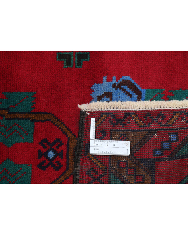 Baluch 2' 11" X 4' 5" Hand Knotted Wool Rug 2' 11" X 4' 5" (89 X 135) / Red / Wool