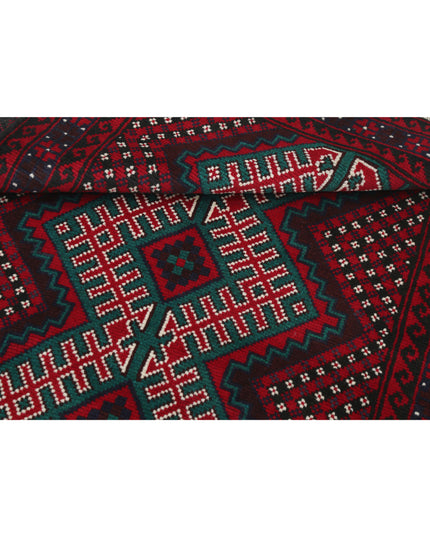 Baluch 2' 10" X 5' 0" Hand Knotted Wool Rug 2' 10" X 5' 0" (86 X 152) / Red / Wool