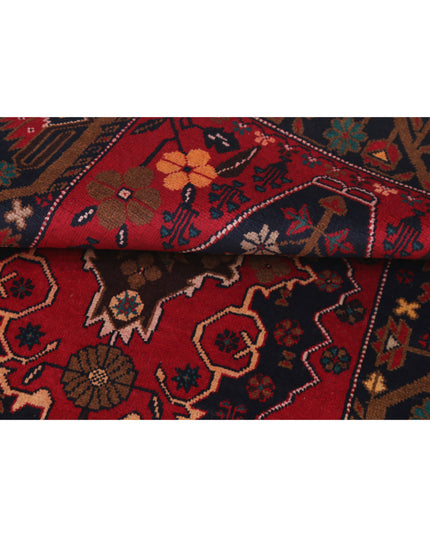 Baluch 2' 10" X 4' 10" Hand Knotted Wool Rug 2' 10" X 4' 10" (86 X 147) / Red / Wool