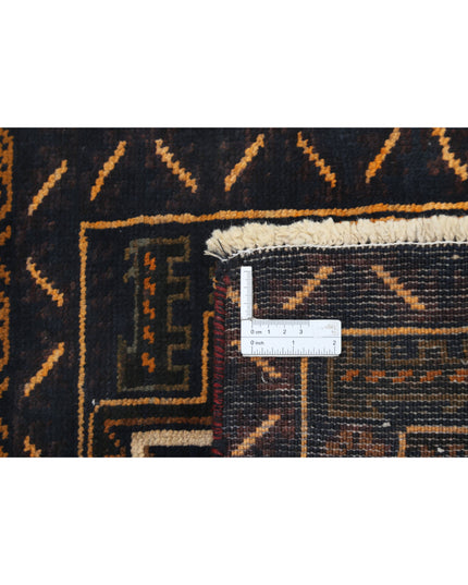 Baluch 2' 10" X 4' 9" Hand Knotted Wool Rug 2' 10" X 4' 9" (86 X 145) / Red / Wool