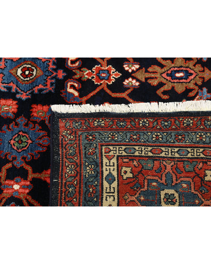 Bibikabad 12' 8" X 21' 0" Hand Knotted Wool Rug 12' 8" X 21' 0" (386 X 640) / Black / Wool