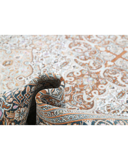 Bijar 7' 9" X 10' 11" Hand Knotted Wool Rug 7' 9" X 10' 11" (236 X 333) / Brown / Wool