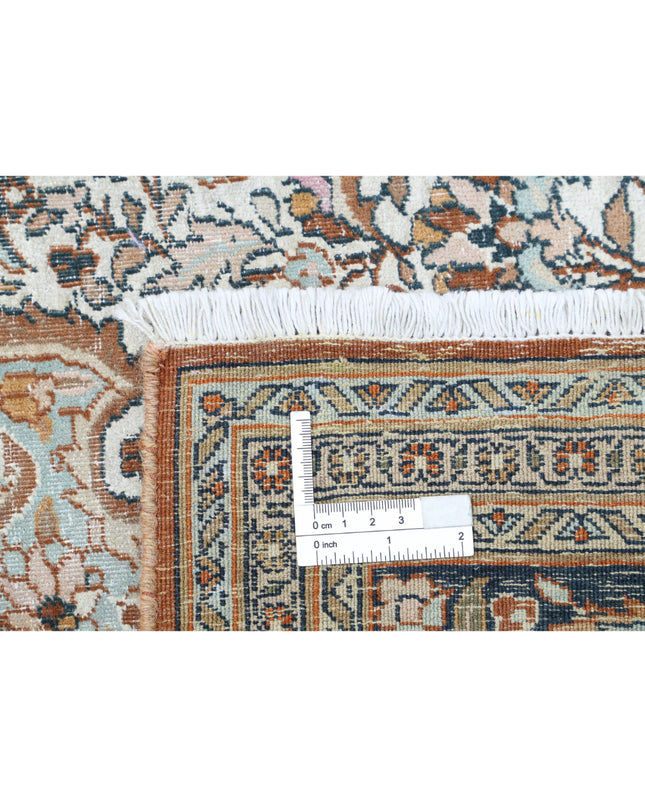 Bijar 7' 9" X 10' 11" Hand Knotted Wool Rug 7' 9" X 10' 11" (236 X 333) / Brown / Wool