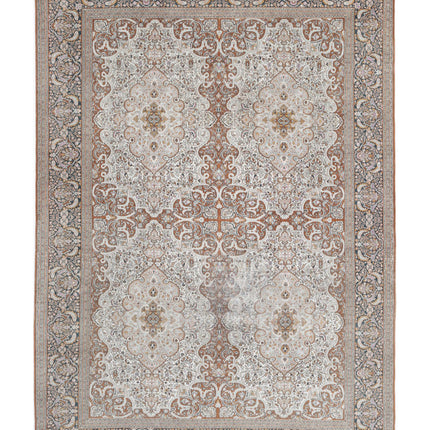 Bijar 7' 9" X 10' 11" Hand Knotted Wool Rug 7' 9" X 10' 11" (236 X 333) / Brown / Wool