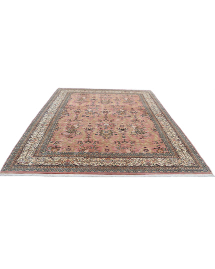 Bijar 8' 4" X 11' 2" Hand Knotted Wool Rug 8' 4" X 11' 2" (254 X 340) / Rust / Wool