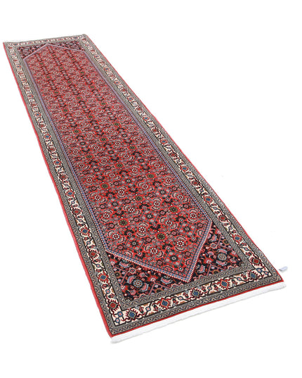 Bijar 2' 6" X 9' 5" Hand Knotted Wool Rug 2' 6" X 9' 5" (76 X 287) / Rust / Wool