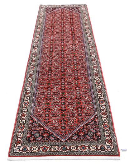 Bijar 2' 6" X 9' 5" Hand Knotted Wool Rug 2' 6" X 9' 5" (76 X 287) / Rust / Wool