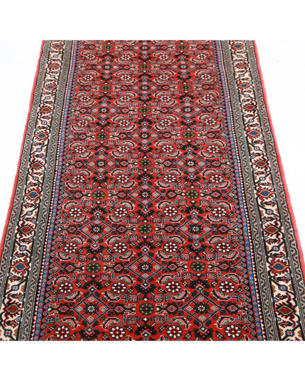 Bijar 2' 6" X 9' 5" Hand Knotted Wool Rug 2' 6" X 9' 5" (76 X 287) / Rust / Wool