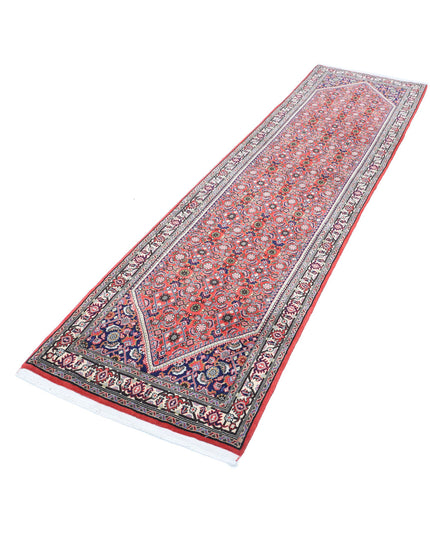 Bijar 2' 5" X 9' 7" Hand Knotted Wool Rug 2' 5" X 9' 7" (74 X 292) / Red / Wool
