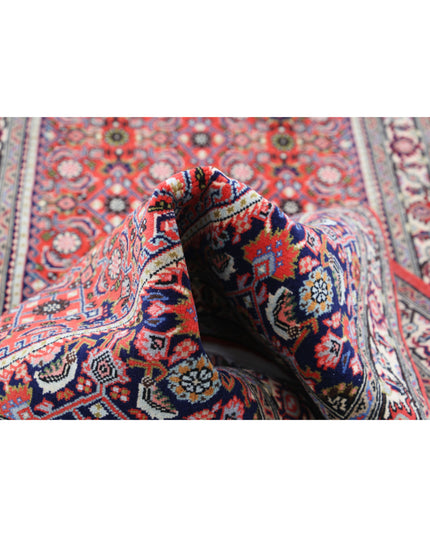 Bijar 2' 5" X 9' 7" Hand Knotted Wool Rug 2' 5" X 9' 7" (74 X 292) / Red / Wool