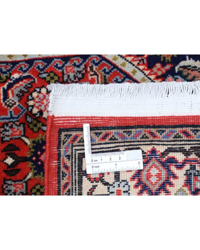 Bijar 2' 5" X 9' 7" Hand Knotted Wool Rug 2' 5" X 9' 7" (74 X 292) / Red / Wool