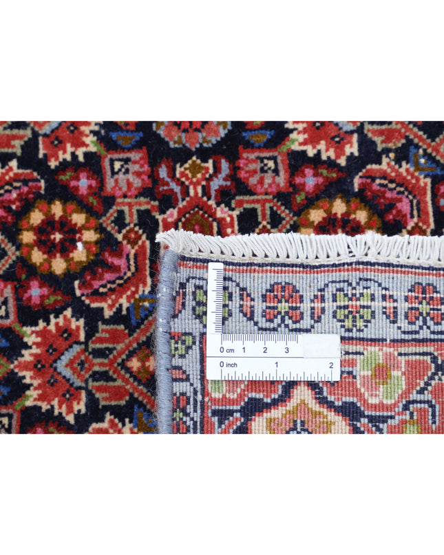 Bijar 2' 9" X 9' 7" Hand Knotted Wool Rug 2' 9" X 9' 7" (84 X 292) / Blue / Wool