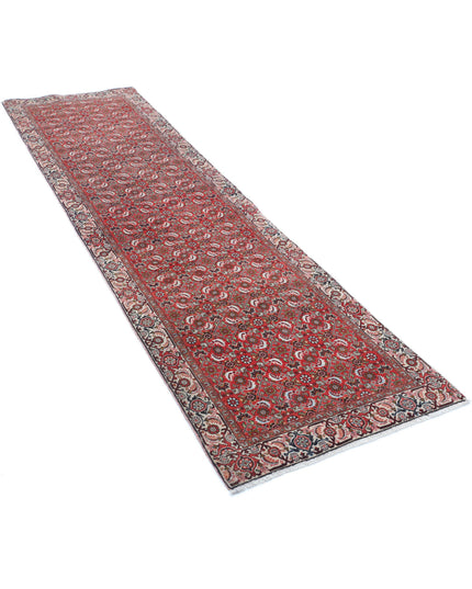 Bijar 2' 6" X 9' 2" Hand Knotted Wool Rug 2' 6" X 9' 2" (76 X 280) / Red / Wool