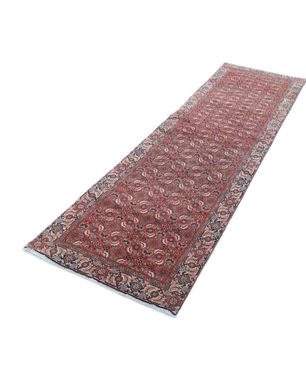 Bijar 2' 6" X 9' 2" Hand Knotted Wool Rug 2' 6" X 9' 2" (76 X 280) / Red / Wool
