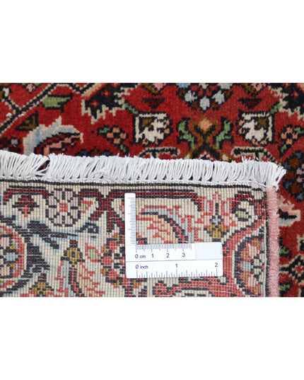 Bijar 2' 6" X 9' 2" Hand Knotted Wool Rug 2' 6" X 9' 2" (76 X 280) / Red / Wool