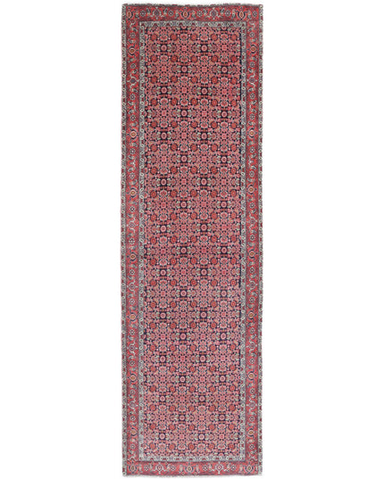 Bijar 2' 8" X 9' 2" Hand Knotted Wool Rug 2' 8" X 9' 2" (81 X 280) / Blue / Wool