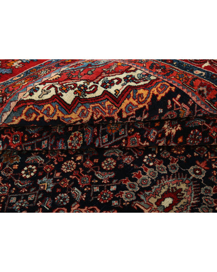 Bijar 10' 0" X 12' 4" Hand Knotted Wool Rug 10' 0" X 12' 4" (305 X 376) / Blue / Wool