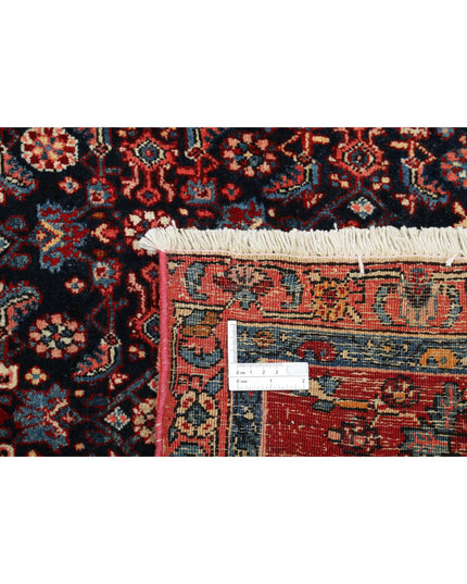 Bijar 10' 0" X 12' 4" Hand Knotted Wool Rug 10' 0" X 12' 4" (305 X 376) / Blue / Wool