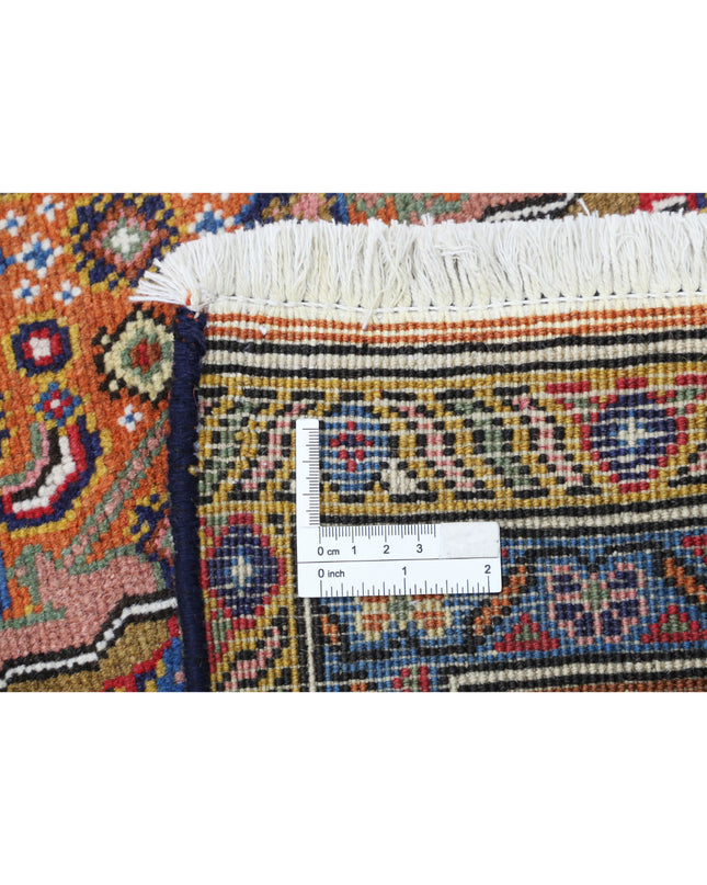 Bijar 6' 8" X 9' 9" Hand Knotted Wool Rug 6' 8" X 9' 9" (203 X 297) / Rust / Wool