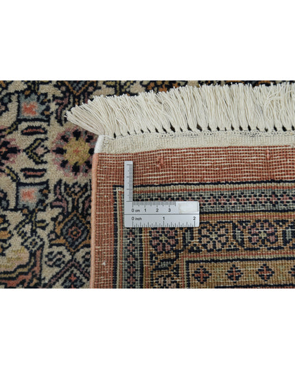 Bijar 6' 7" X 9' 11" Hand Knotted Wool Rug 6' 7" X 9' 11" (201 X 302) / Rust / Wool