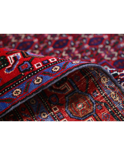 Bijar 6' 8" X 10' 11" Hand Knotted Wool Rug 6' 8" X 10' 11" (203 X 333) / Blue / Wool