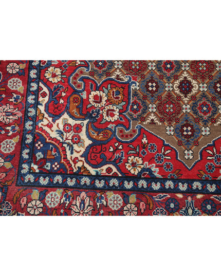 Bijar 5' 1" X 10' 2" Hand Knotted Wool Rug 5' 1" X 10' 2" (155 X 310) / Taupe / Wool