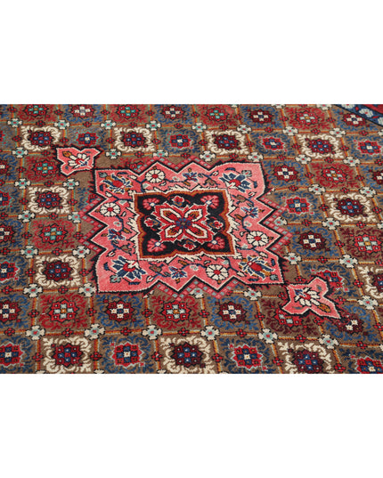 Bijar 5' 1" X 10' 2" Hand Knotted Wool Rug 5' 1" X 10' 2" (155 X 310) / Taupe / Wool