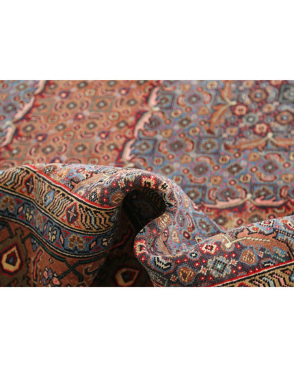 Bijar 6' 4" X 7' 9" Hand Knotted Wool Rug 6' 4" X 7' 9" (193 X 236) / Brown / Wool