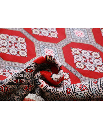 Bokhara 8' 11" X 11' 7" Hand Knotted Wool Rug 8' 11" X 11' 7" (272 X 353) / Red / Wool