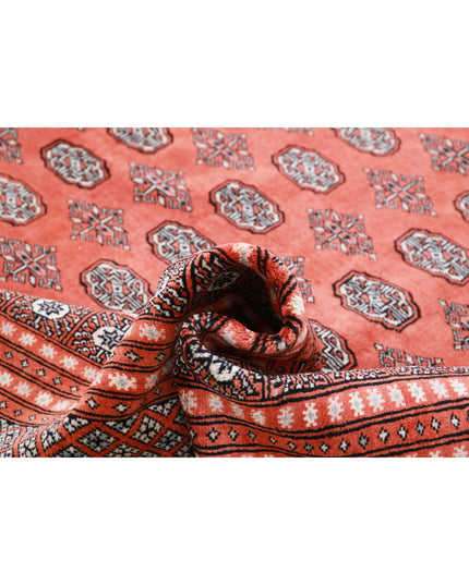 Bokhara 8' 11" X 11' 5" Hand Knotted Wool Rug 8' 11" X 11' 5" (272 X 348) / Orange / Wool