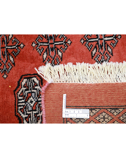 Bokhara 8' 11" X 11' 5" Hand Knotted Wool Rug 8' 11" X 11' 5" (272 X 348) / Orange / Wool