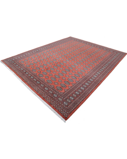 Bokhara 8' 1" X 10' 1" Hand Knotted Wool Rug 8' 1" X 10' 1" (246 X 307) / Rust / Wool