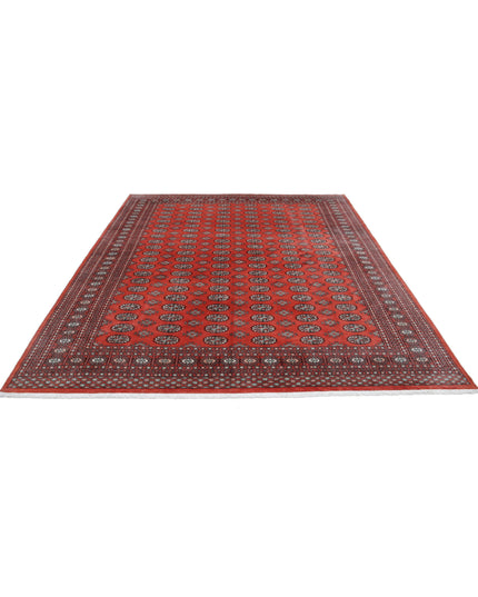 Bokhara 8' 1" X 10' 1" Hand Knotted Wool Rug 8' 1" X 10' 1" (246 X 307) / Rust / Wool