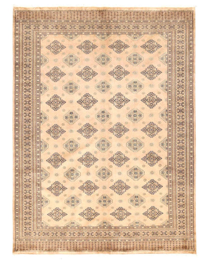 Bokhara 6' 7" X 9' 0" Hand Knotted Wool Rug 6' 7" X 9' 0" (201 X 274) / Beige / Wool