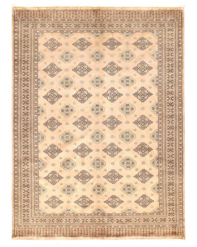 Bokhara 6' 7" X 9' 0" Hand Knotted Wool Rug 6' 7" X 9' 0" (201 X 274) / Beige / Wool
