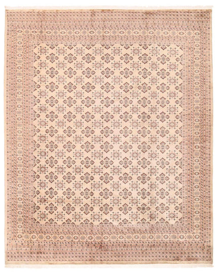 Bokhara 8' 5" X 10' 1" Hand Knotted Wool Rug 8' 5" X 10' 1" (257 X 307) / Beige / Wool