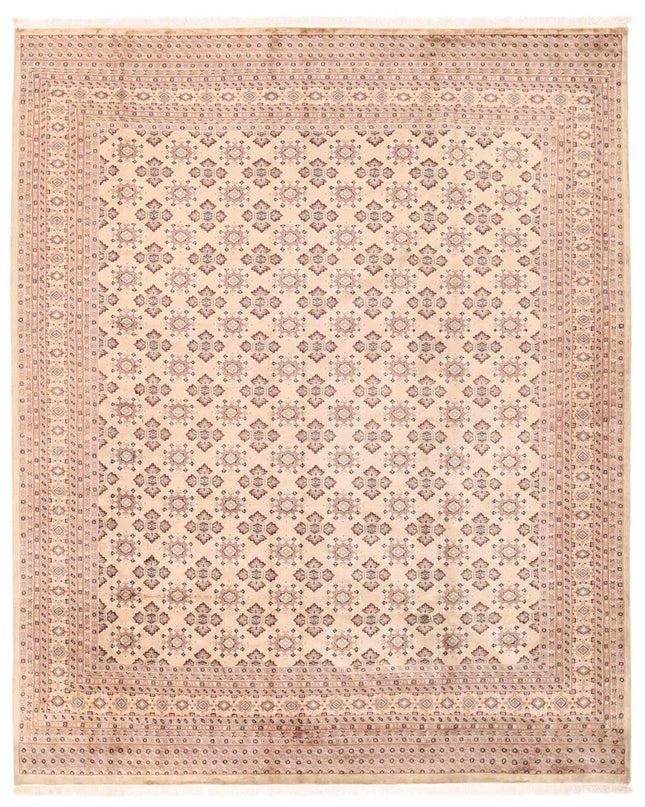 Bokhara 8' 5" X 10' 1" Hand Knotted Wool Rug 8' 5" X 10' 1" (257 X 307) / Beige / Wool