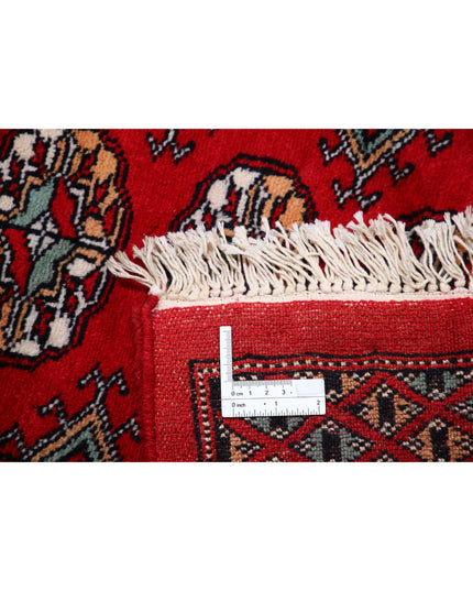 Bokhara 10' 2" X 13' 5" Hand Knotted Wool Rug 10' 2" X 13' 5" (310 X 409) / Red / Wool