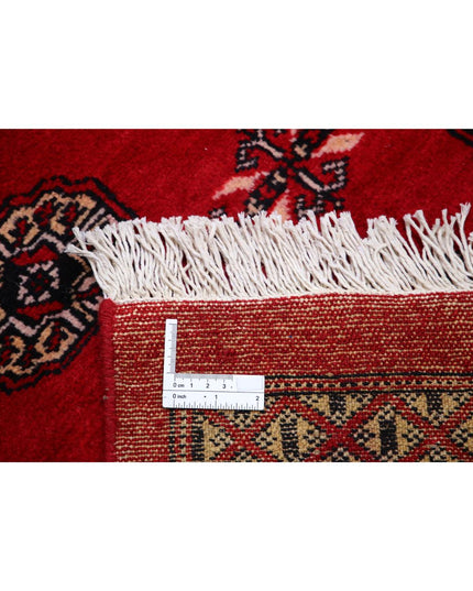 Bokhara 11' 11" X 17' 10" Hand Knotted Wool Rug 11' 11" X 17' 10" (363 X 543) / Red / Wool
