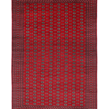 Bokhara 11' 11" X 17' 10" Hand Knotted Wool Rug 11' 11" X 17' 10" (363 X 543) / Red / Wool